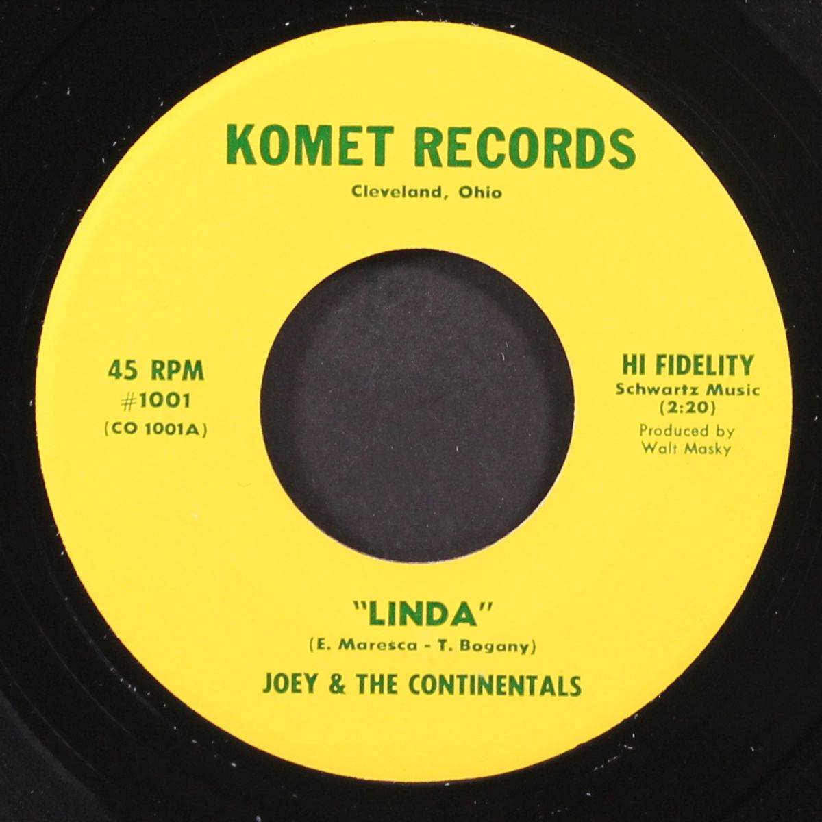 linda / will love ever come my way by JOEY & CONTINENTALS