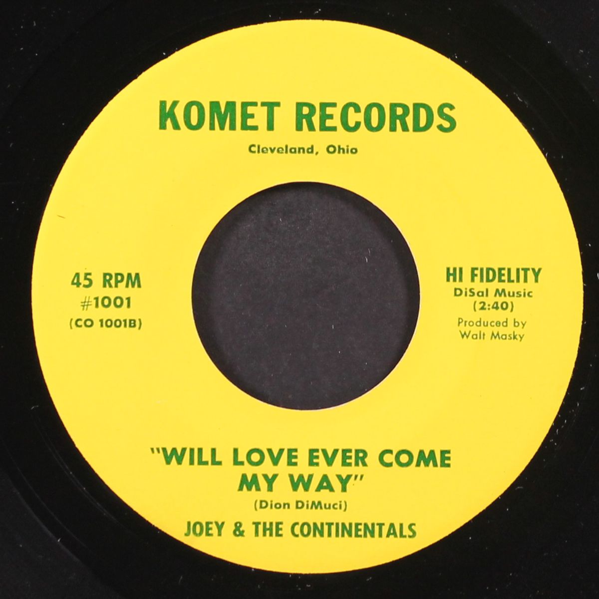 linda / will love ever come my way by JOEY & CONTINENTALS