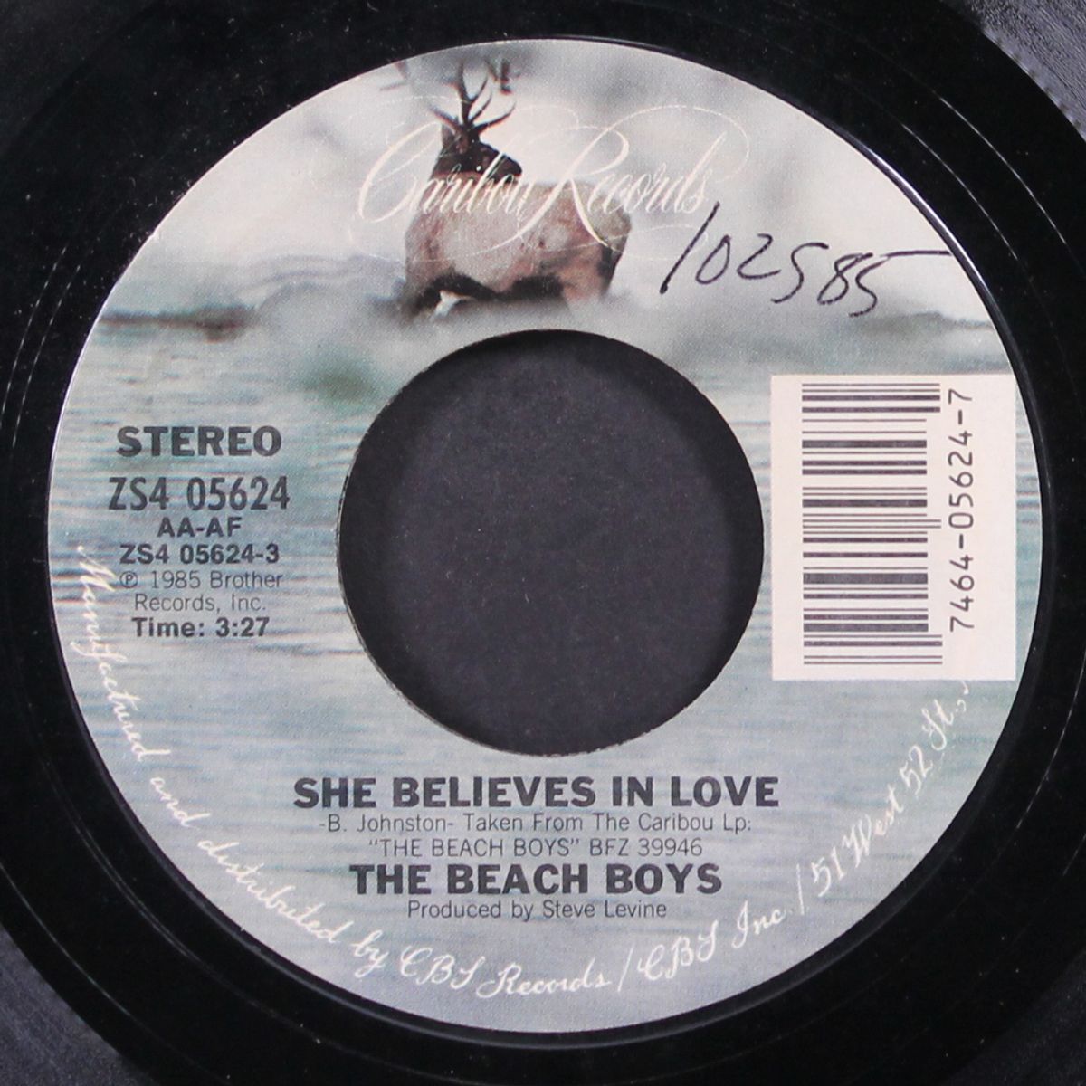 she believes in love / it's just a matter of time by BEACH BOYS