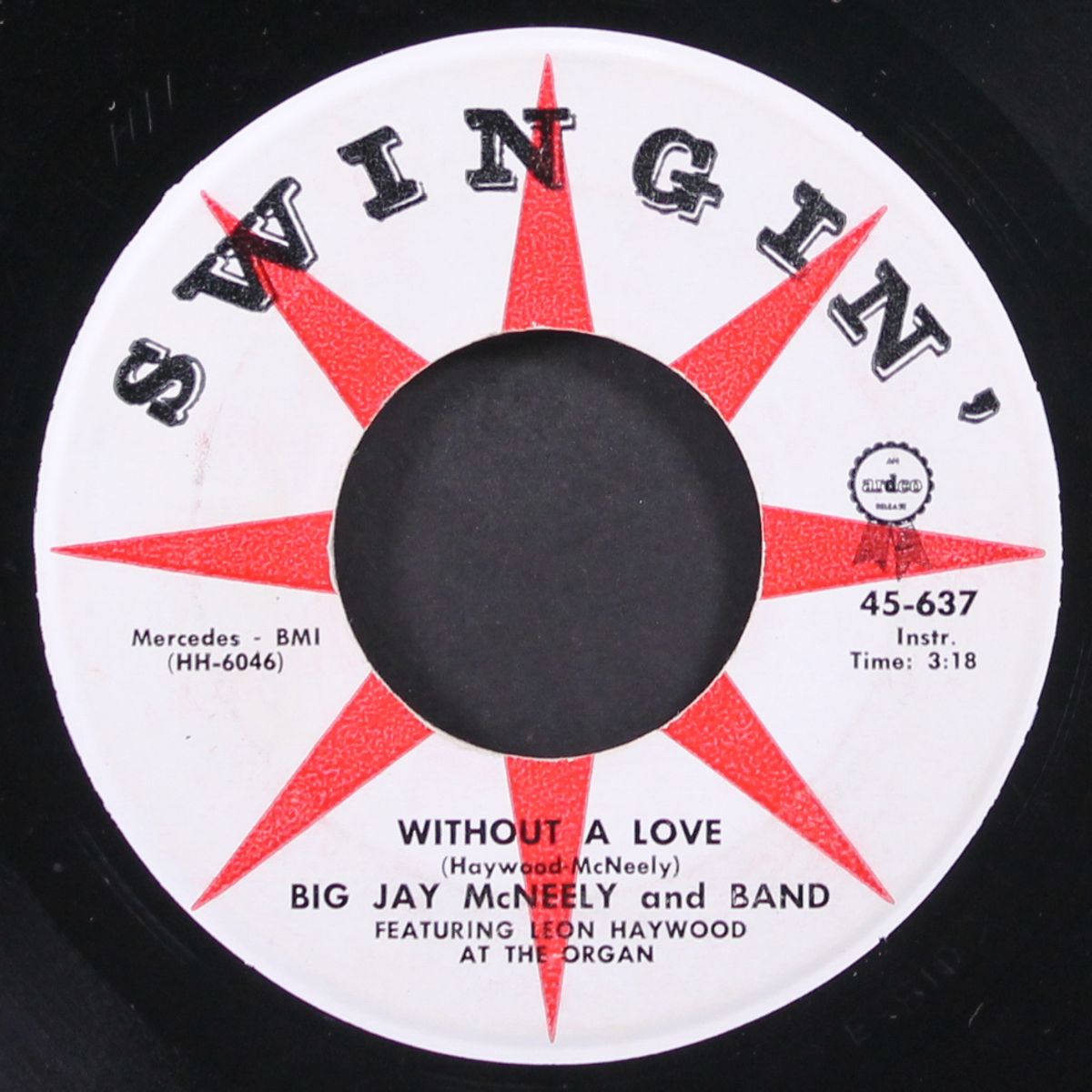 the squat / without a love by BIG JAY MCNEELY