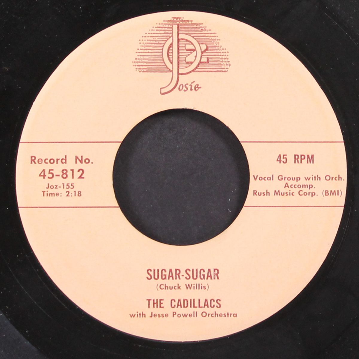 sugar-sugar / about that gal named lou by CADILLACS