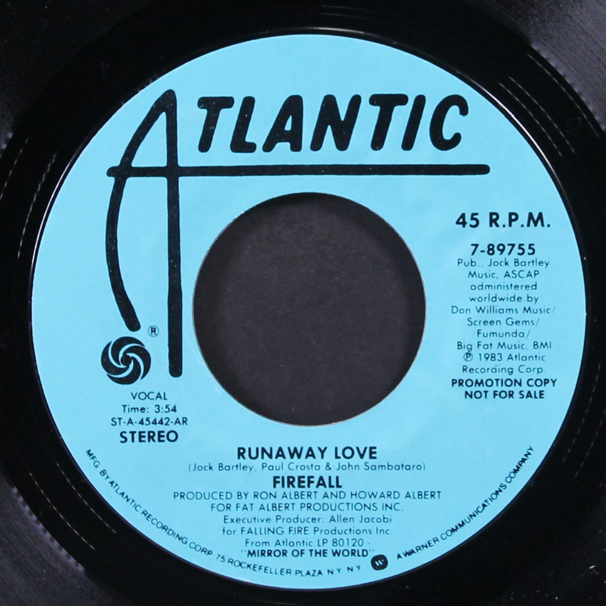 runaway love / same by FIREFALL