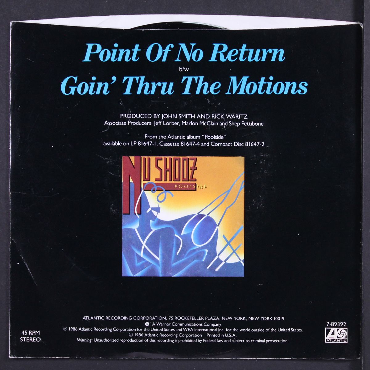 point of no return / same by NU SHOOZ