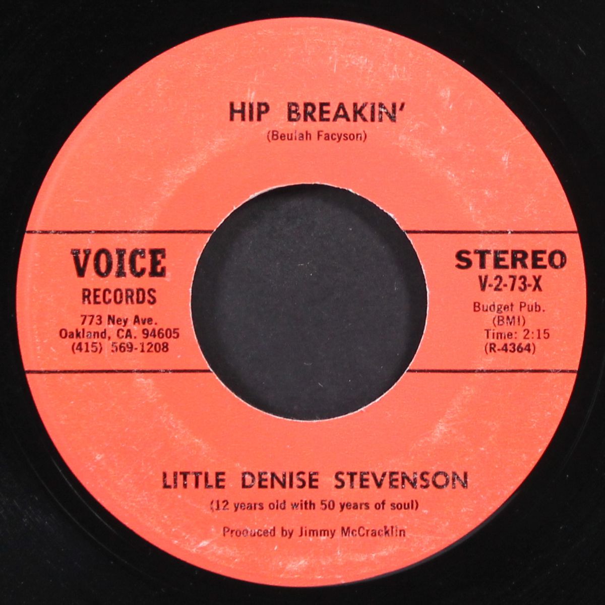 would it be me? / hip breakin' by LITTLE DENISE STEVENSON