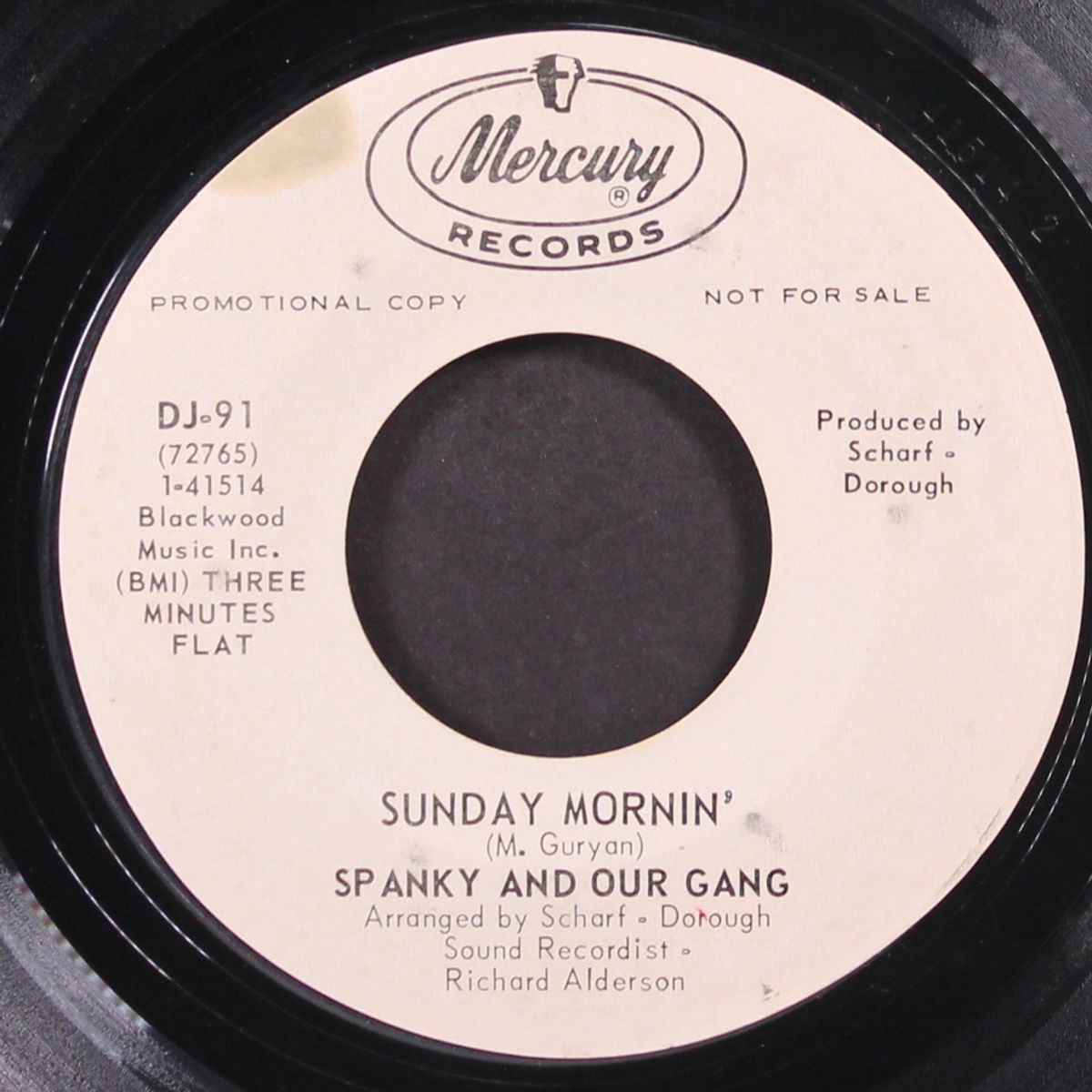 sunday mornin' / same by SPANKY & OUR GANG