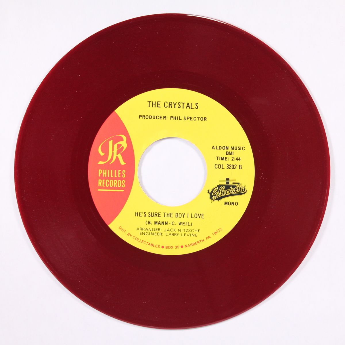 uptown / he's sure the boy i love by CRYSTALS