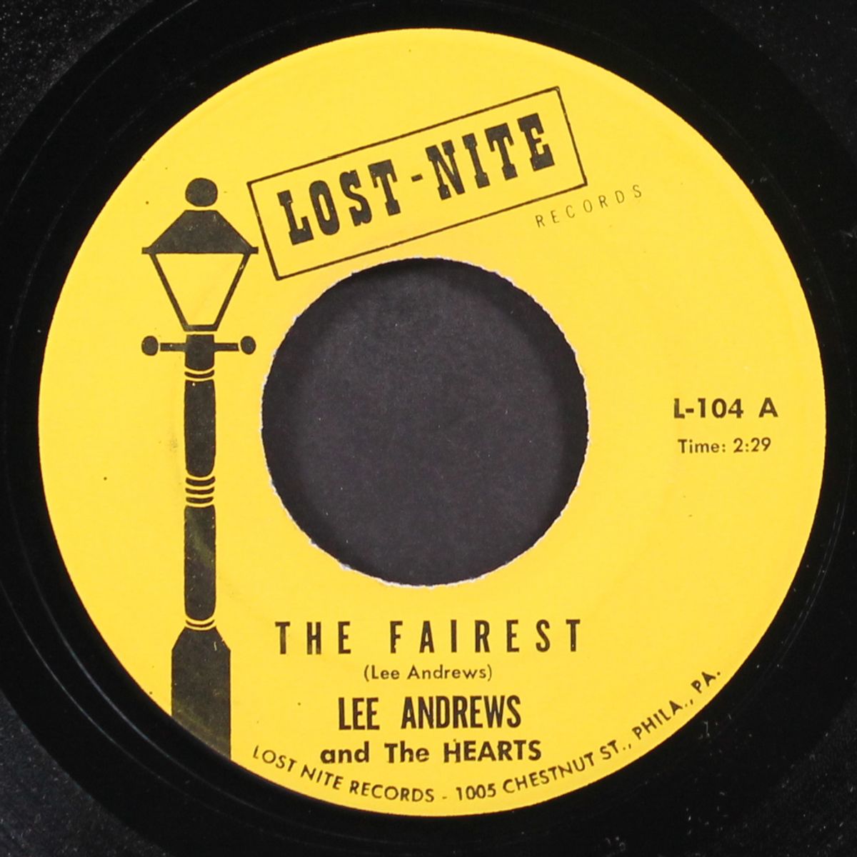 the fairest / much too much by LEE ANDREWS & HEARTS