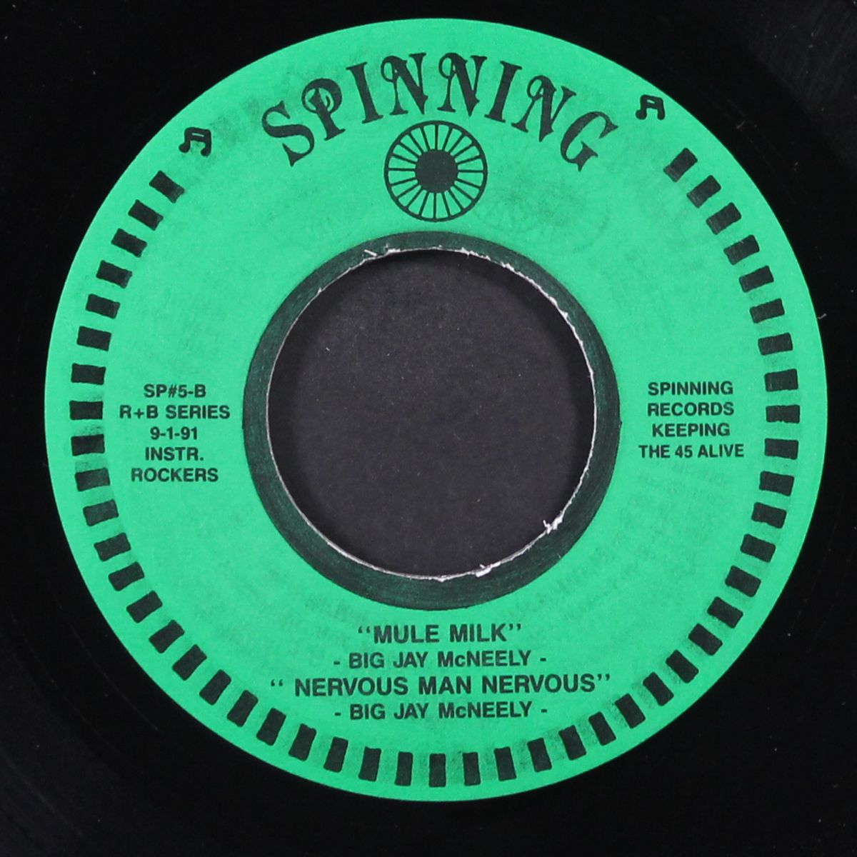 mule milk, nervous man nervous / misty by BIG JAY MCNEELY / MAGGS