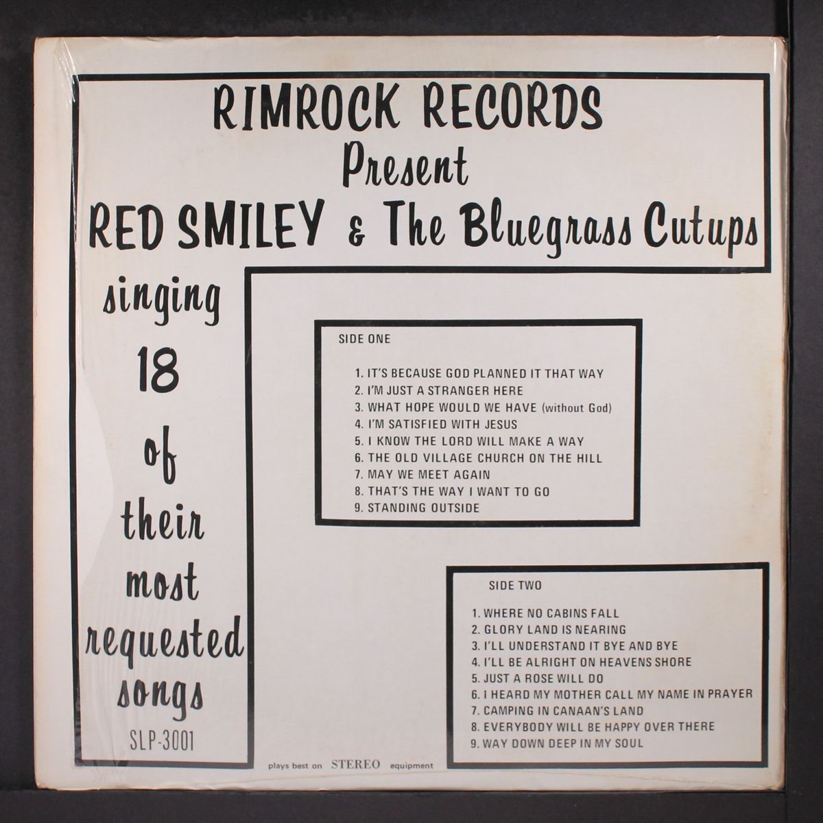 sings 18 of their most requested gospel songs by RED SMILEY