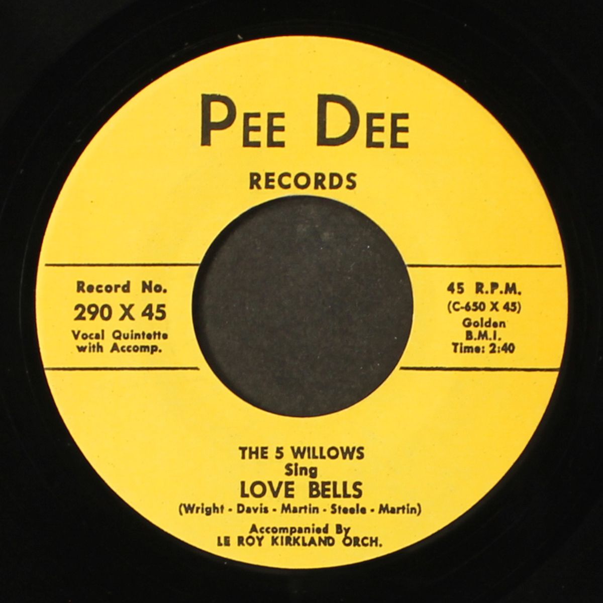 love bells / please baby by FIVE WILLOWS