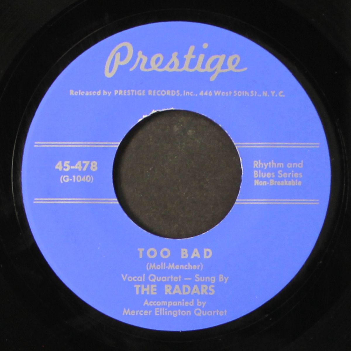 too bad / i want a little girl by RADARS