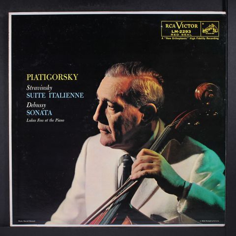 GREGOR PIATIGORSKY & LUKAS FOSS