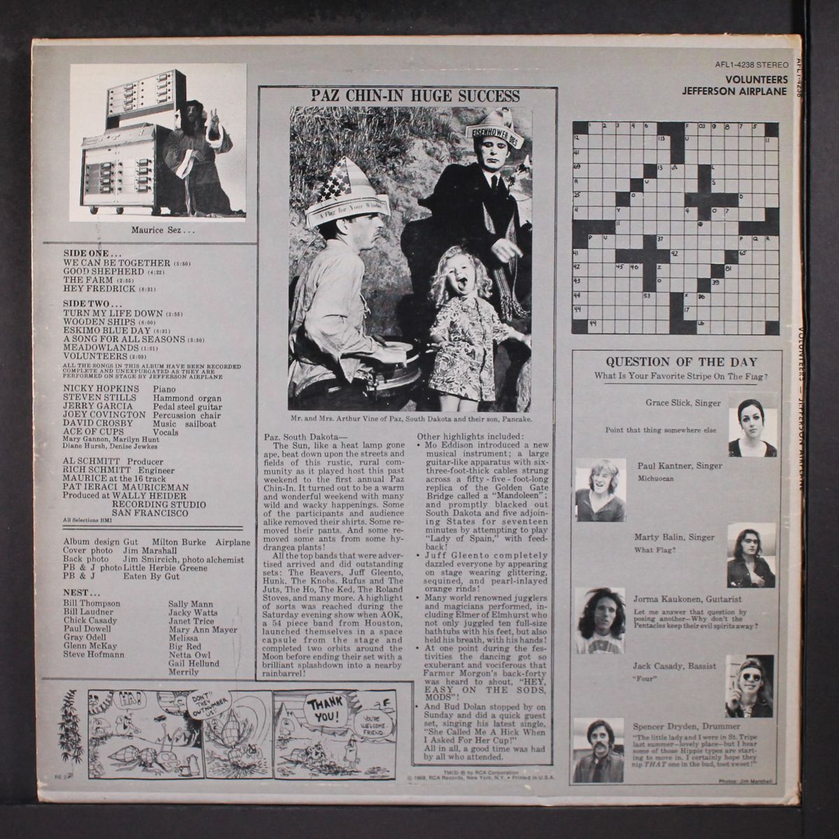 volunteers by JEFFERSON AIRPLANE