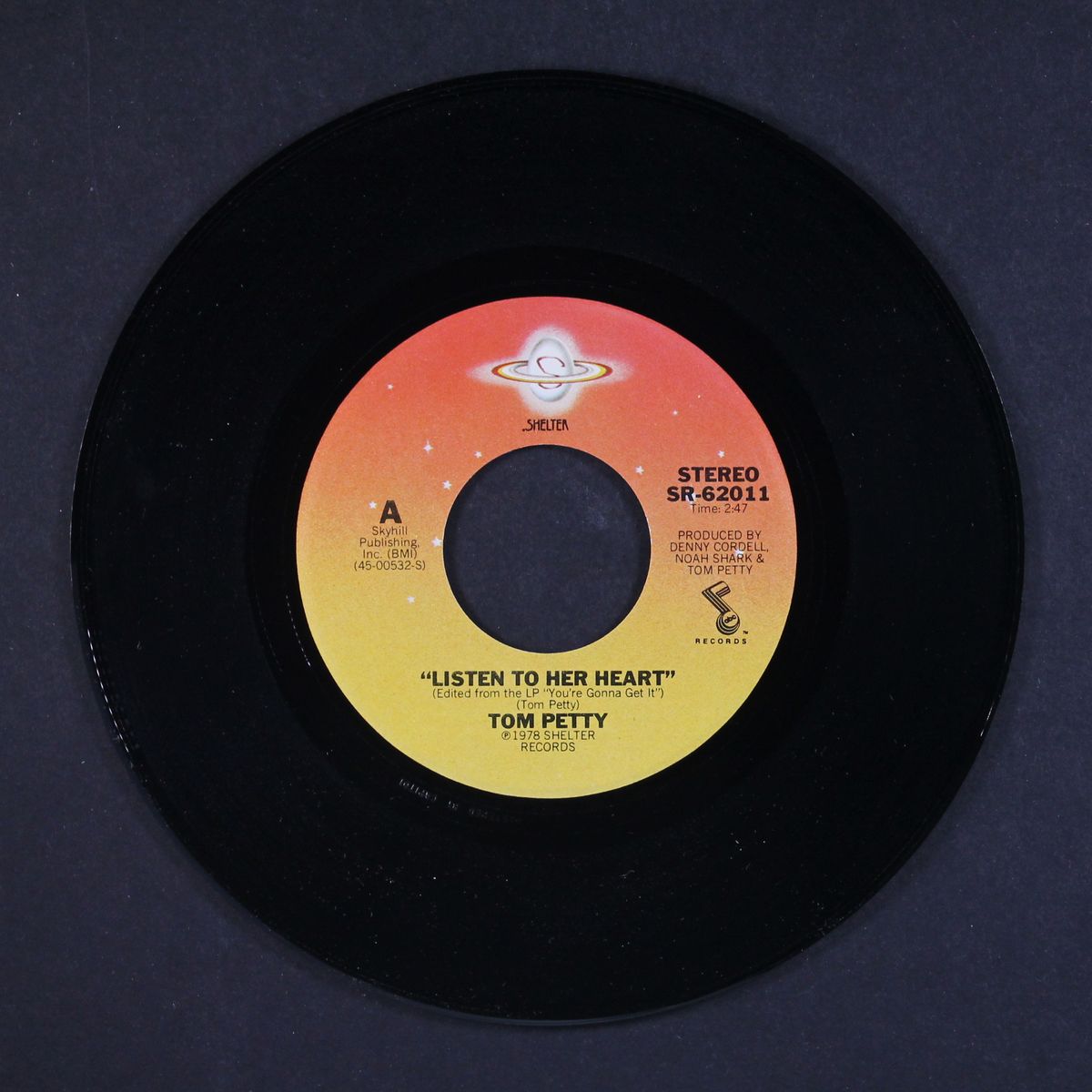 listen to her heart / i don't know what to say to you by TOM PETTY & HEARTBREAKERS
