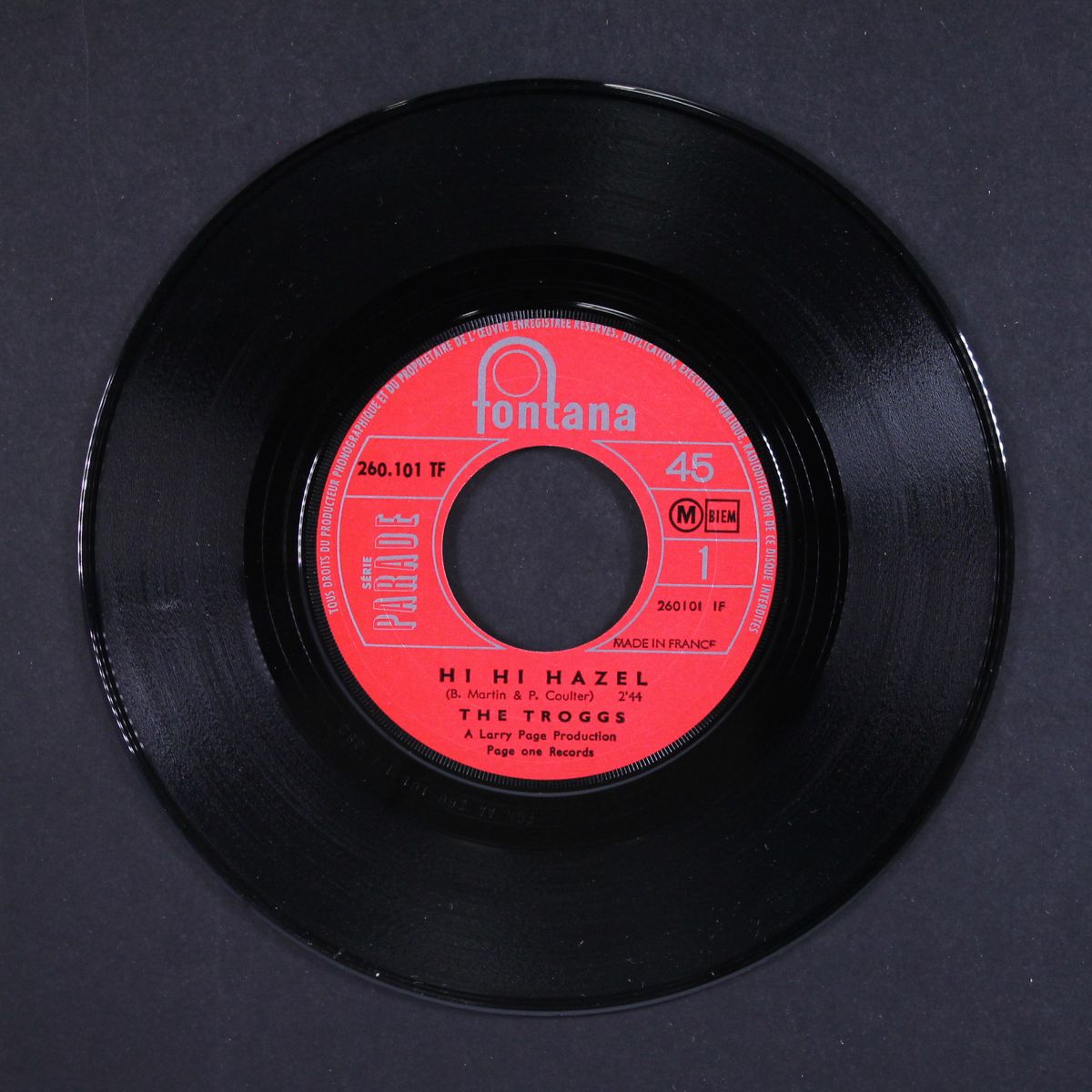 hi hi hazel / as i ride by by TROGGS