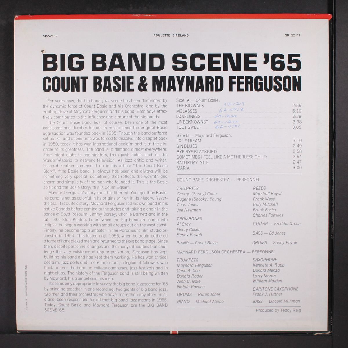 big band scene '65 by COUNT BASIE & MAYNARD FERGUSON