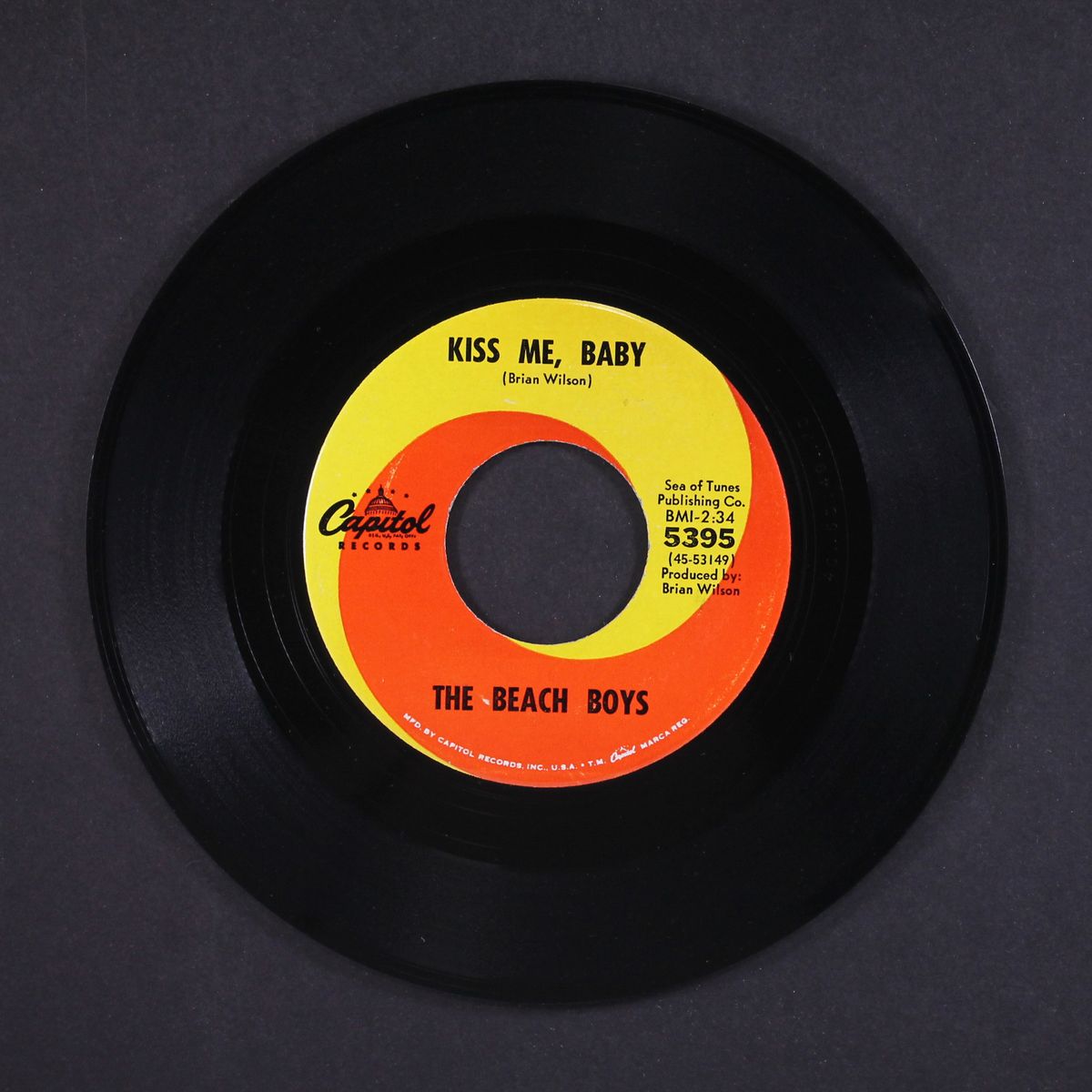 help me, rhonda / kiss me, baby by BEACH BOYS