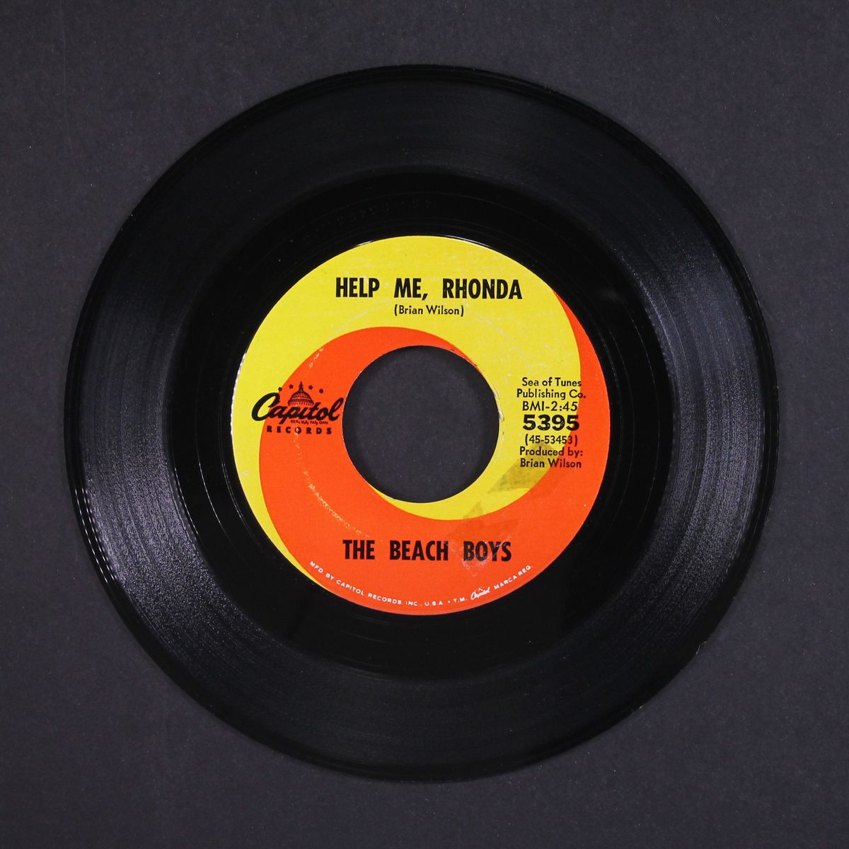 help me, rhonda / kiss me, baby by BEACH BOYS