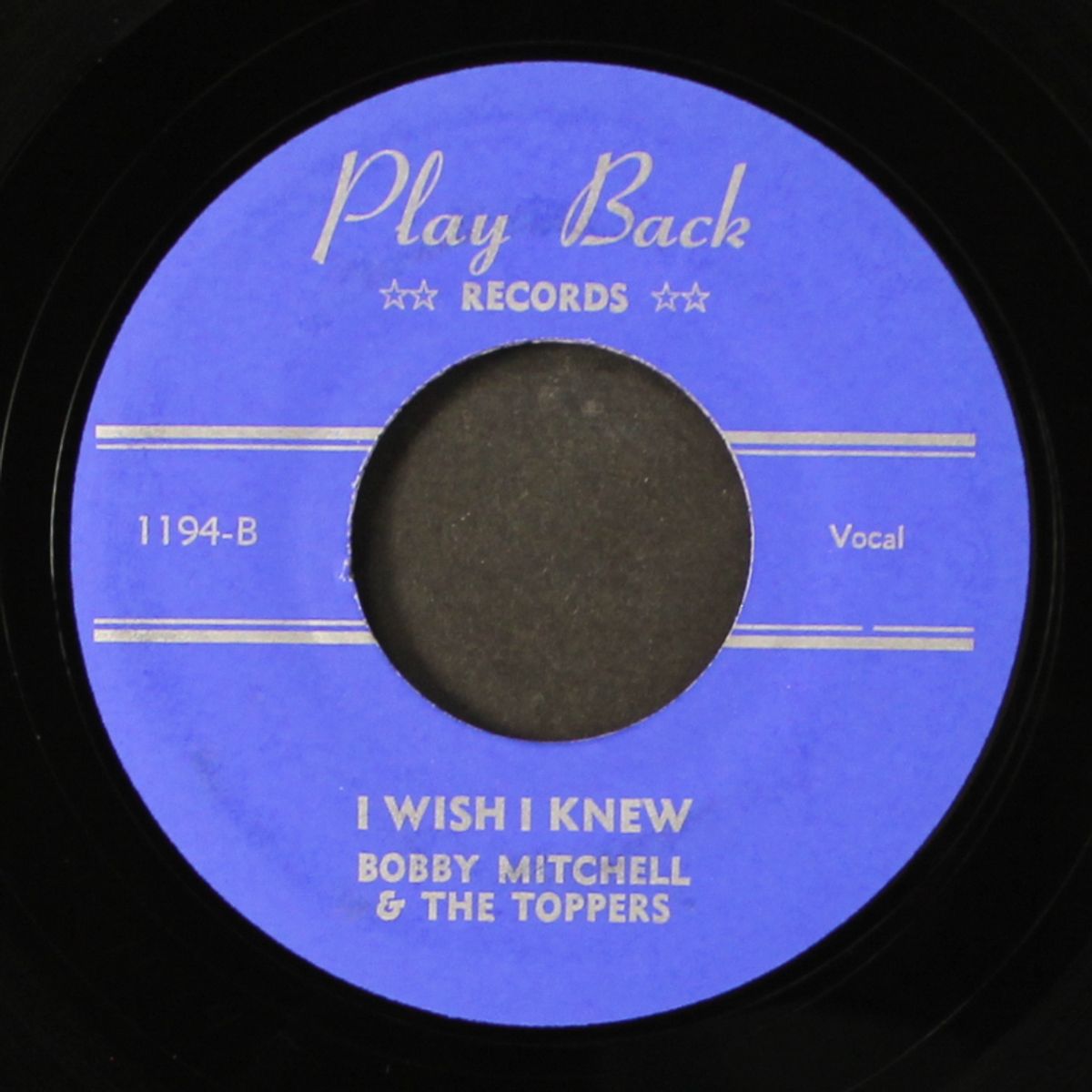 nothing sweet as you / i wish i knew by BOBBY MITCHELL & TOPPERS