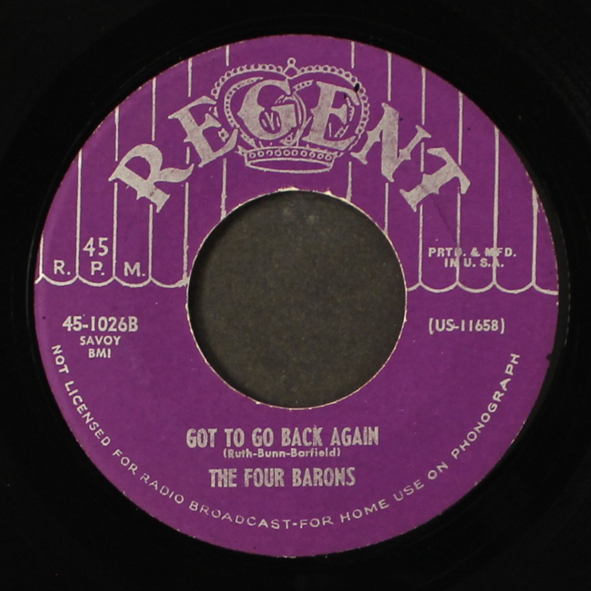 lemon squeezer / got to go back again by FOUR BARONS