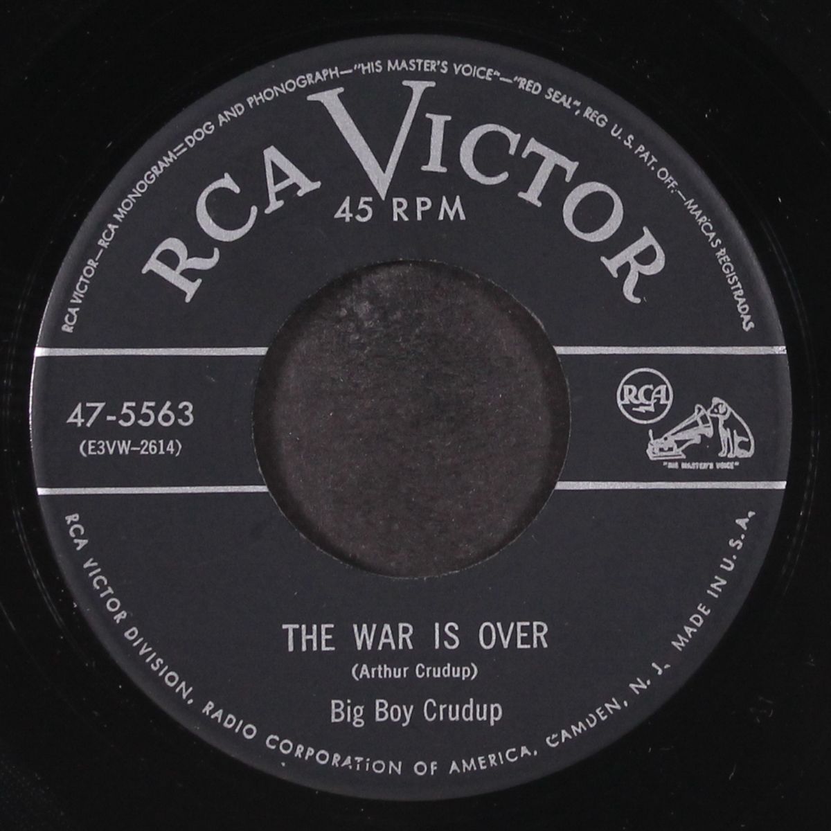 my wife and woman / the war is over by BIG BOY CRUDUP