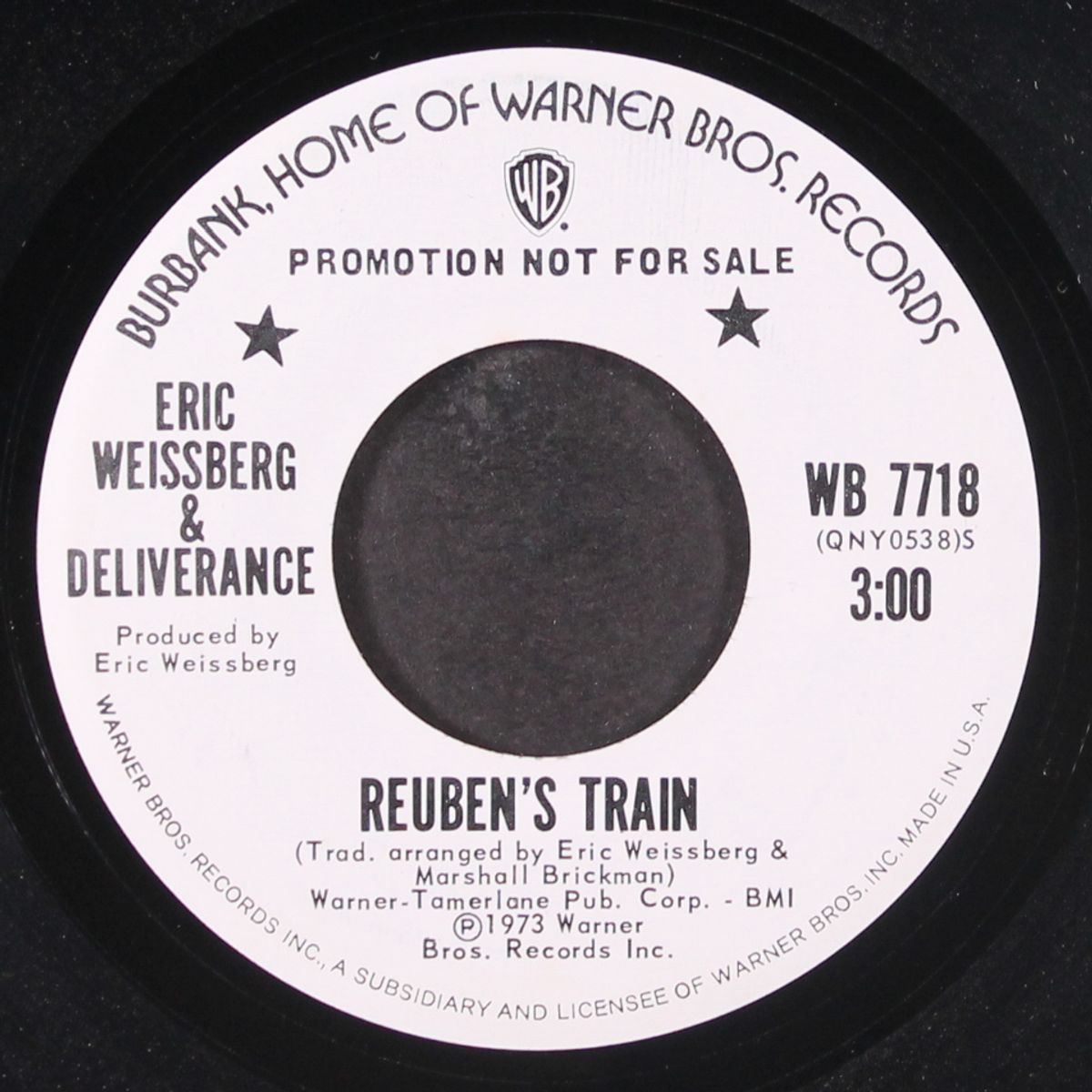 reuben's train / scalded cat by ERIC WEISSBERG & DELIVERANCE
