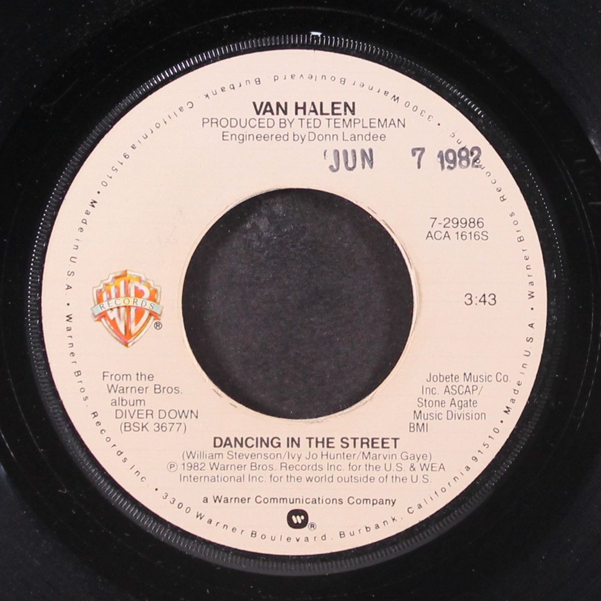 dancing in the street / the full bug by VAN HALEN