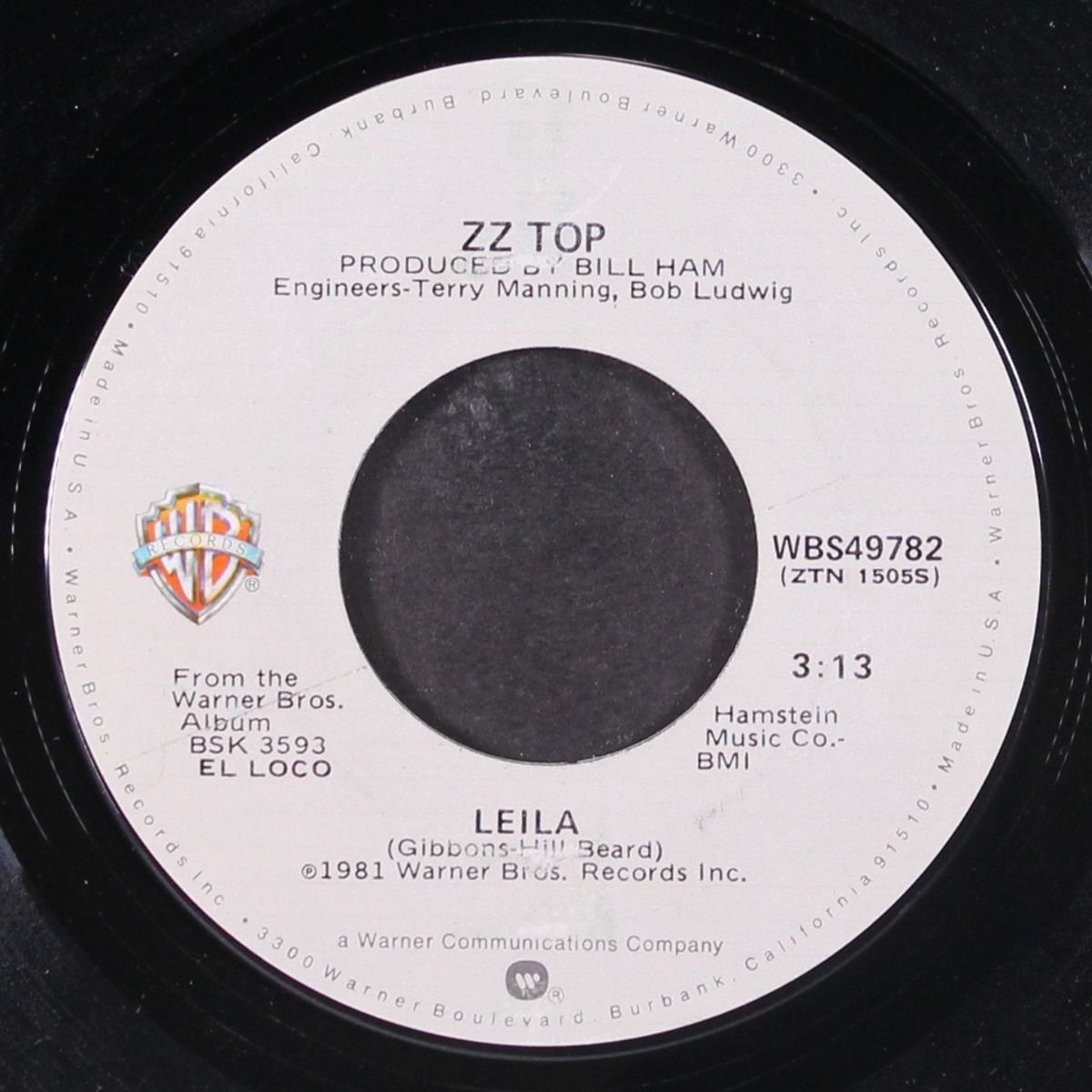 leila / don't tease me by ZZ TOP