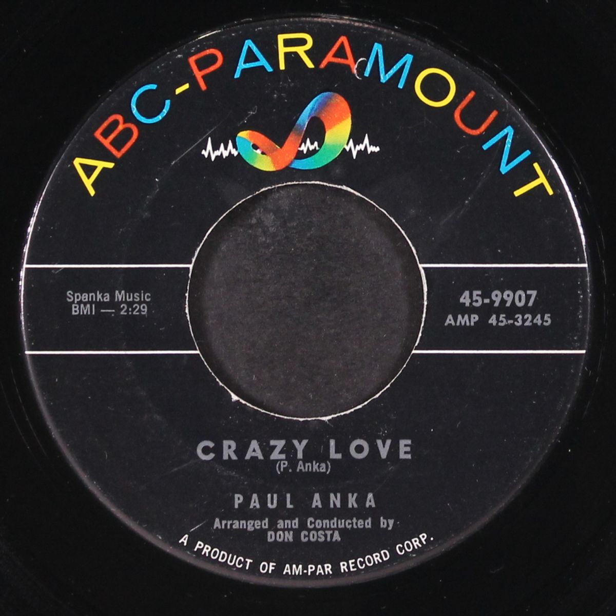 crazy love / let the bells keep ringing by PAUL ANKA