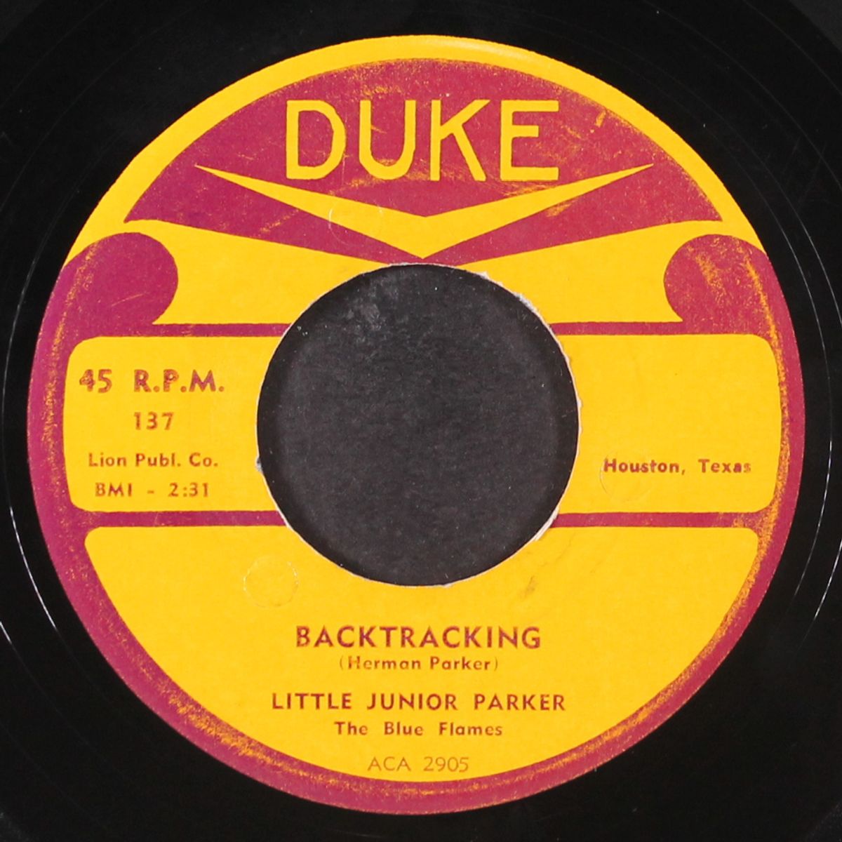 i wanna ramble / backtracking by LITTLE JUNIOR PARKER