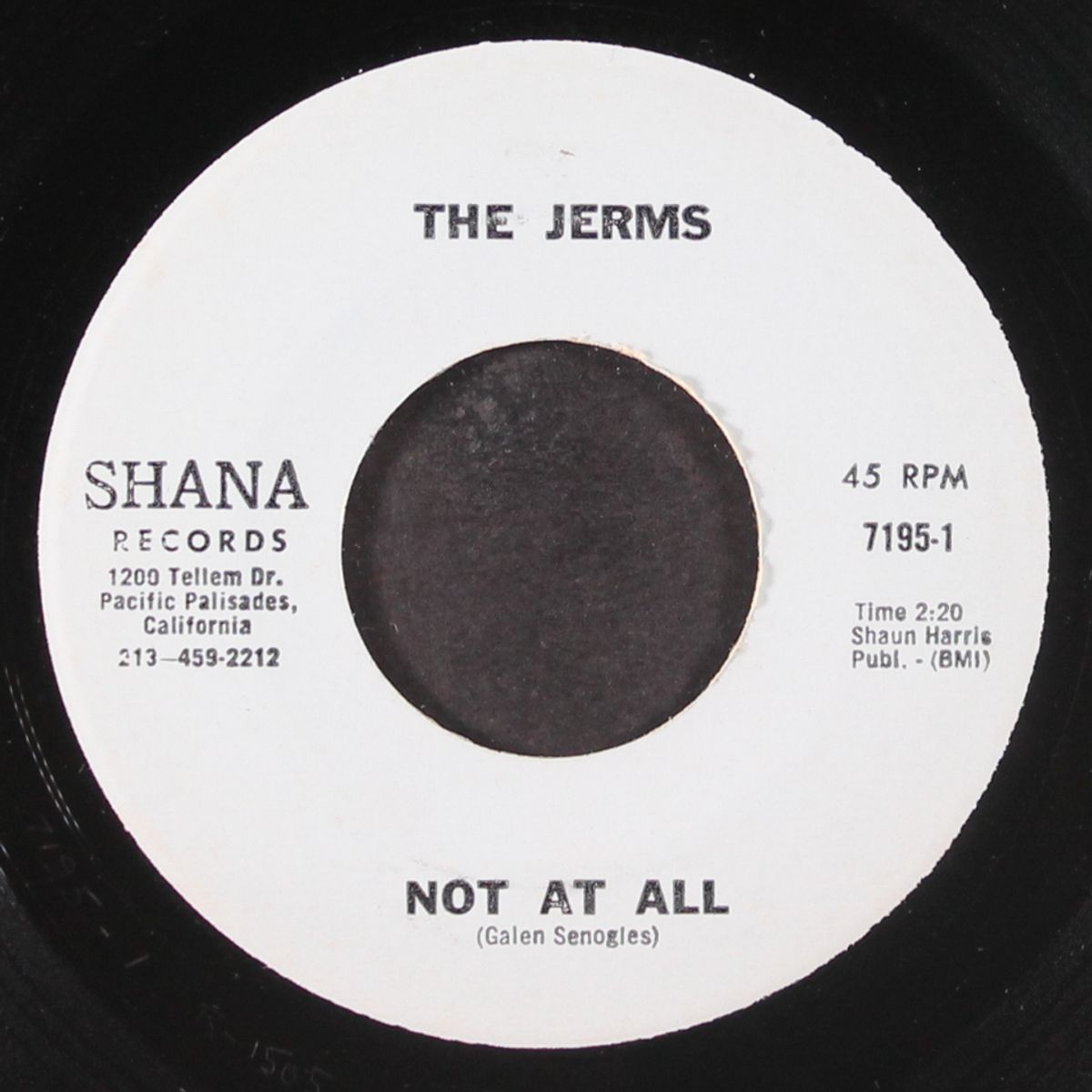 not at all / who's by JERMS