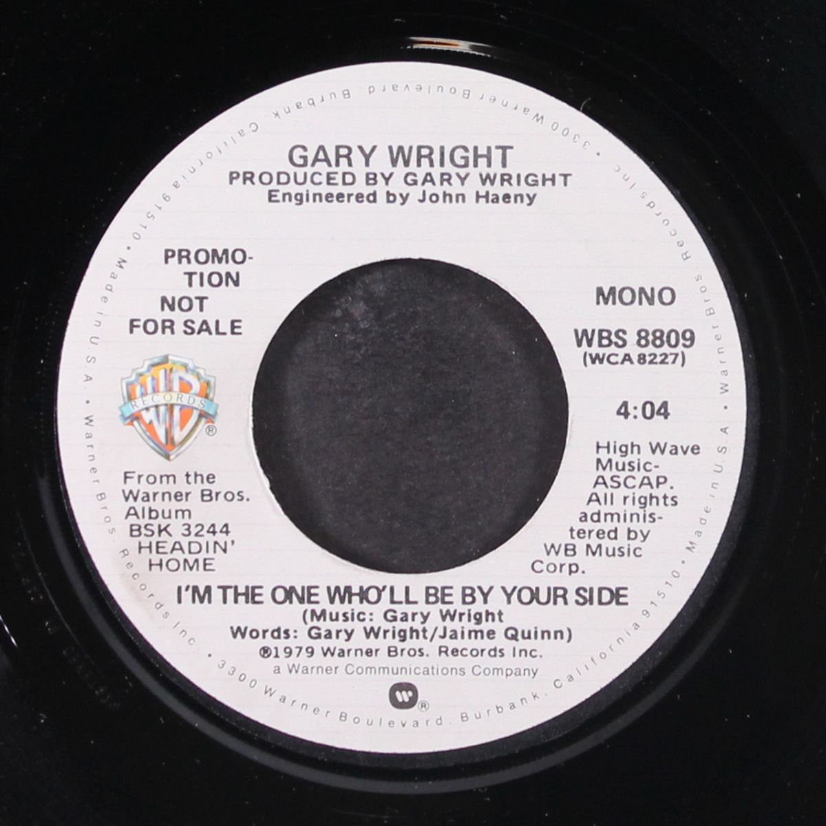 i'm the one who'll be by your side / mono by GARY WRIGHT
