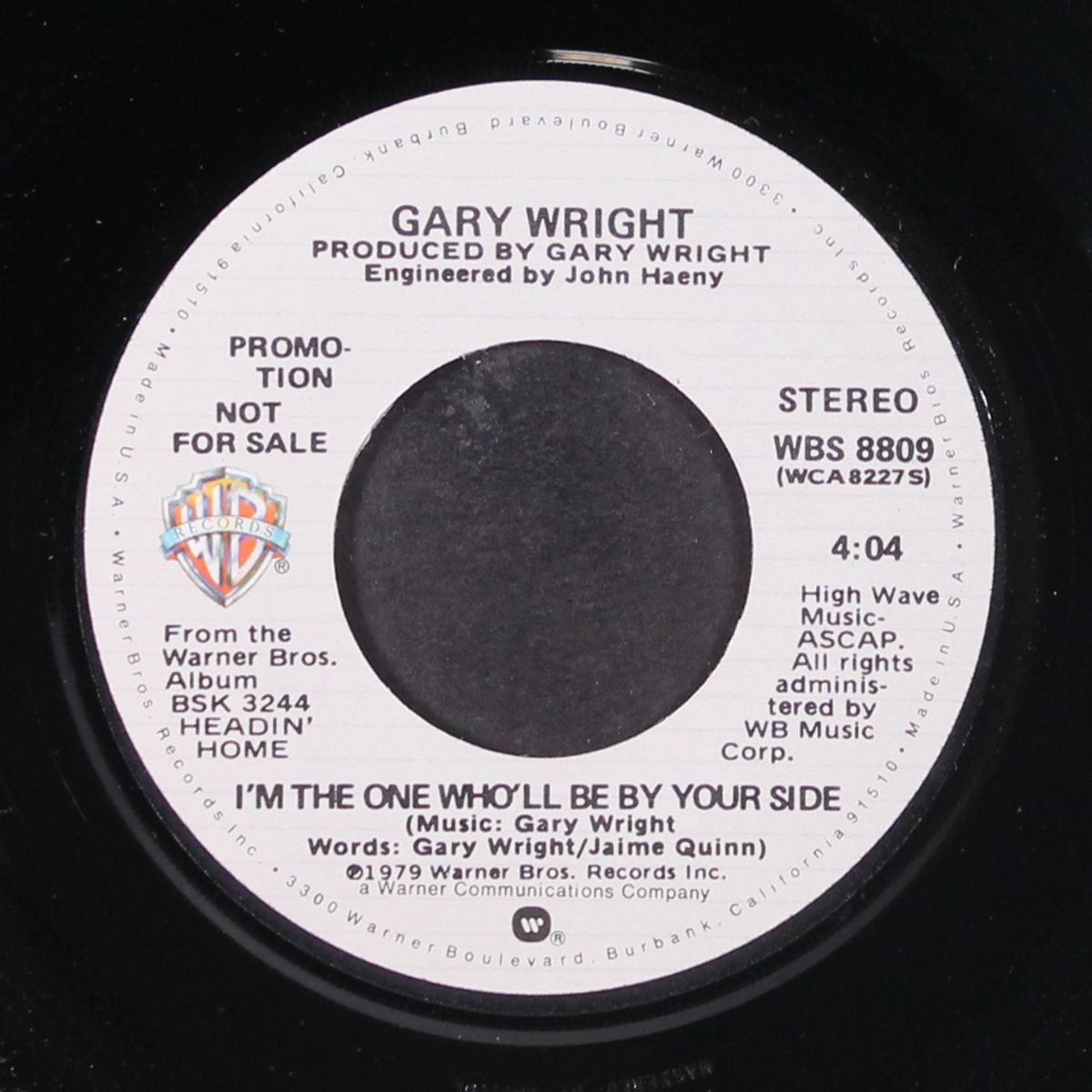 i'm the one who'll be by your side / mono by GARY WRIGHT
