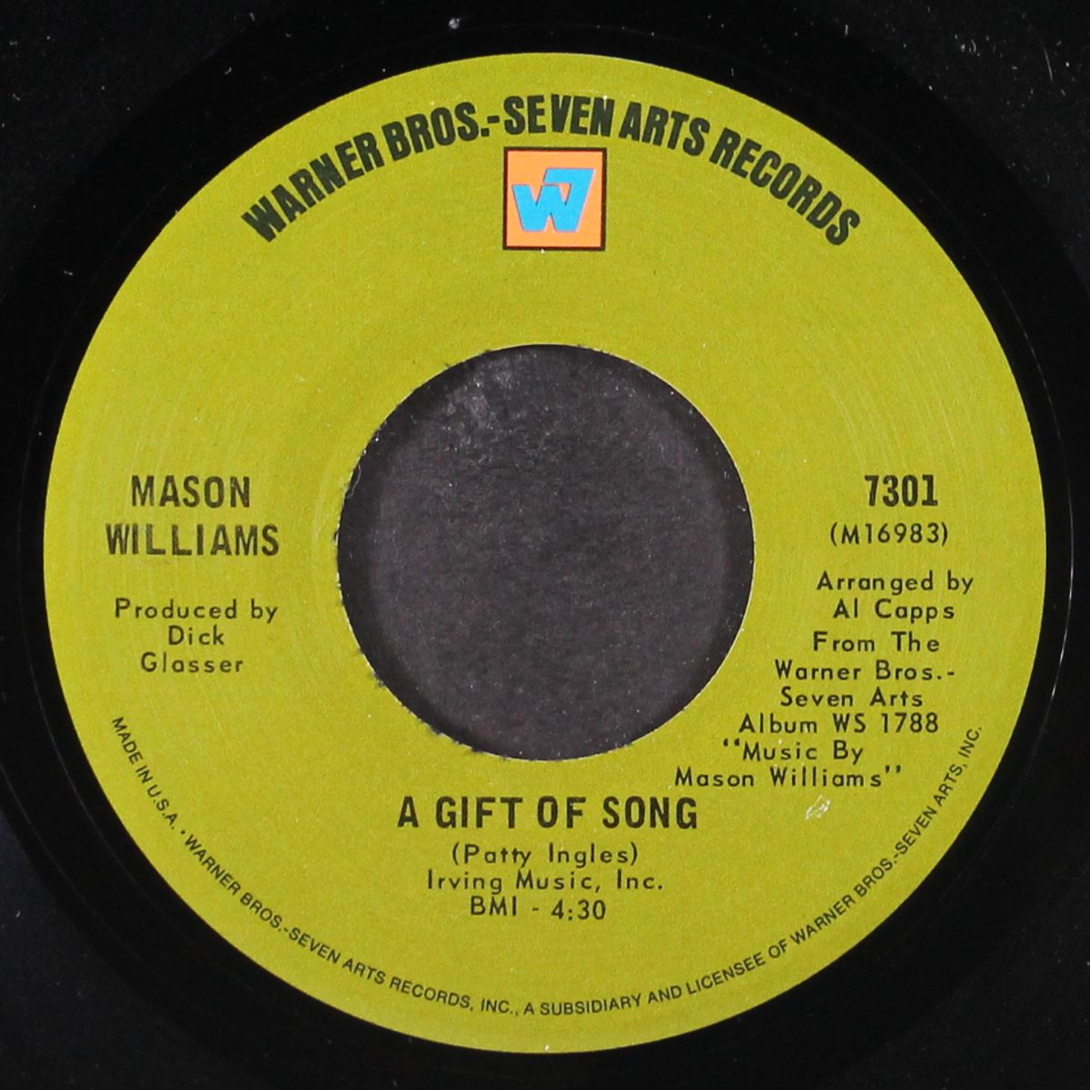 a gift of song / a major thang by MASON WILLIAMS