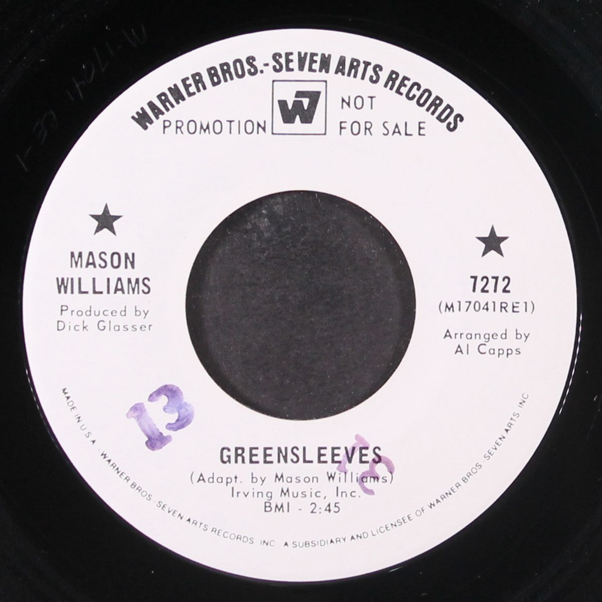 greensleeves by MASON WILLIAMS
