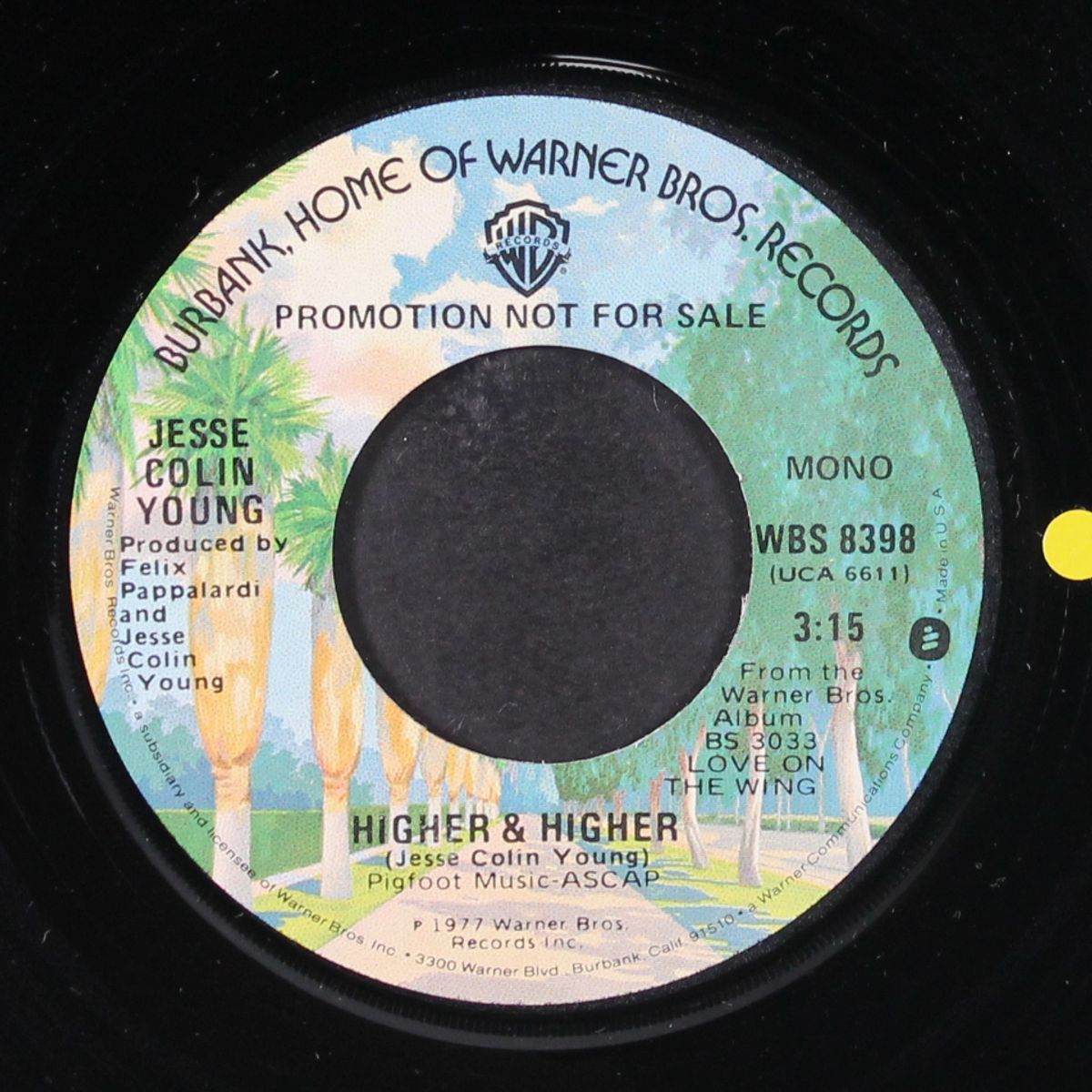 higher & higher / mono by JESSE COLIN YOUNG