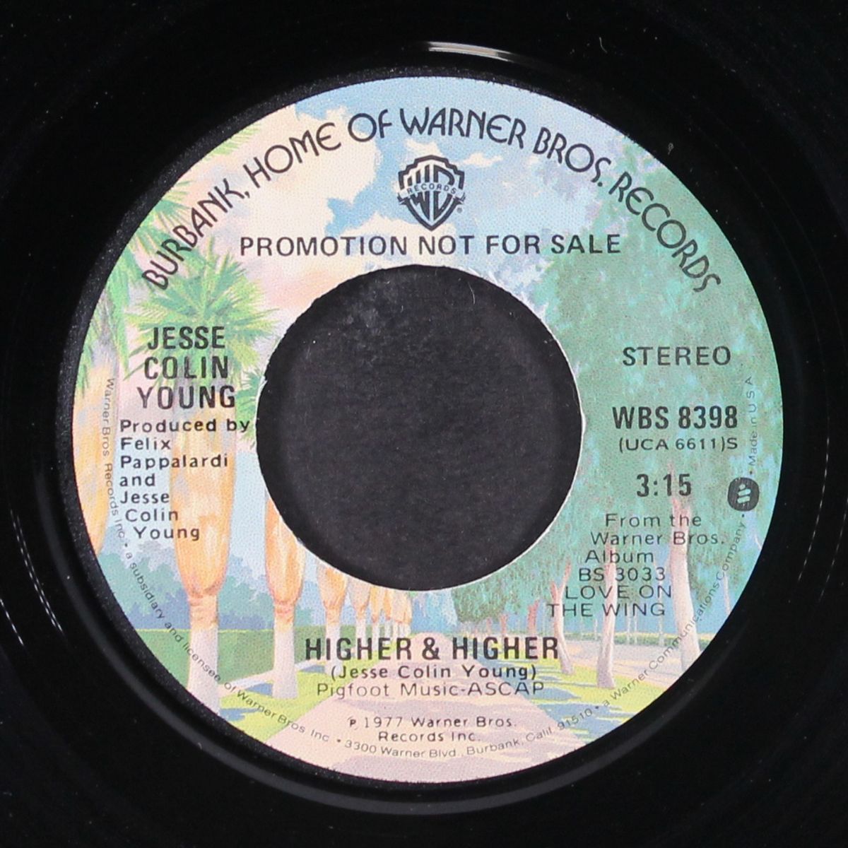 higher & higher / mono by JESSE COLIN YOUNG