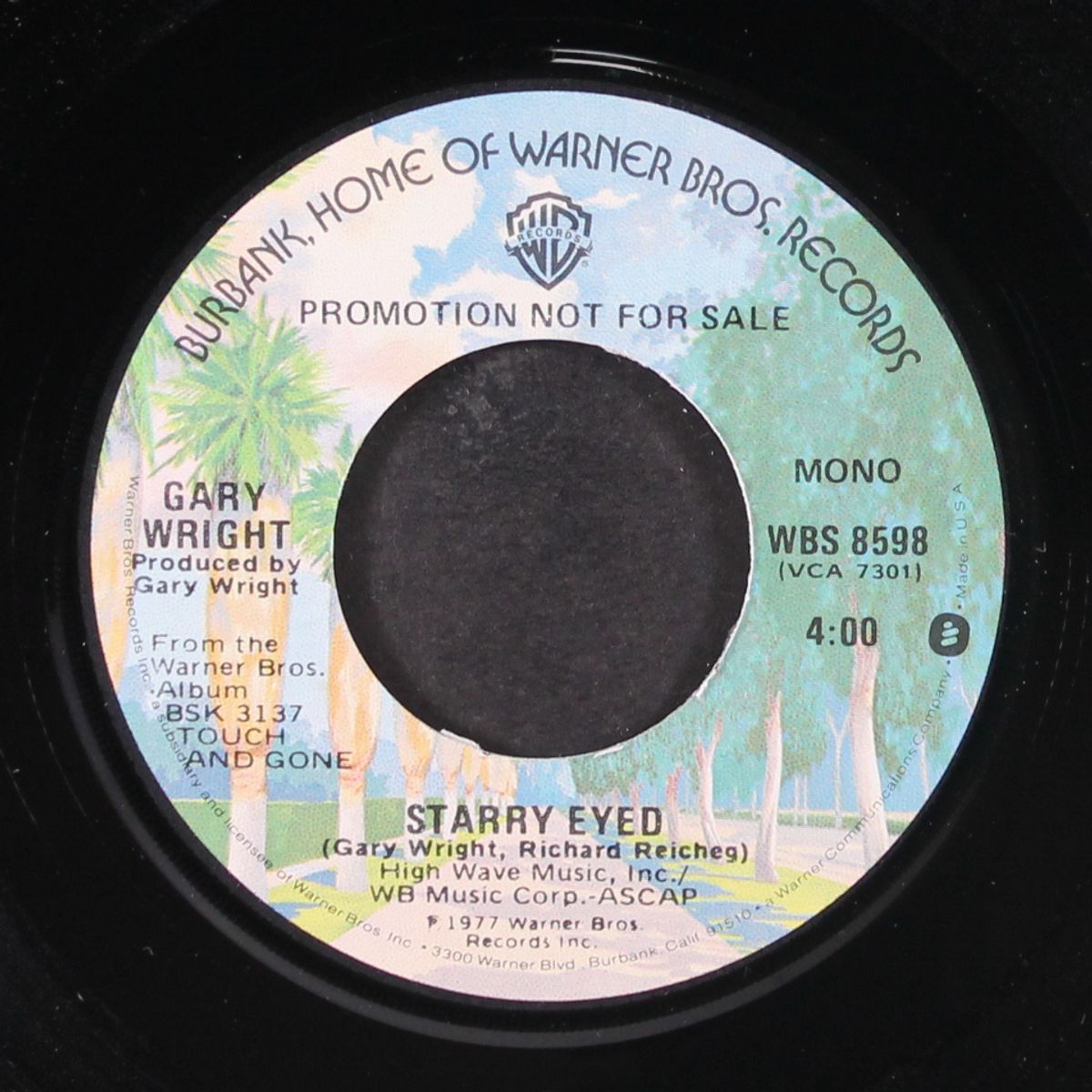 starry eyed / mono by GARY WRIGHT