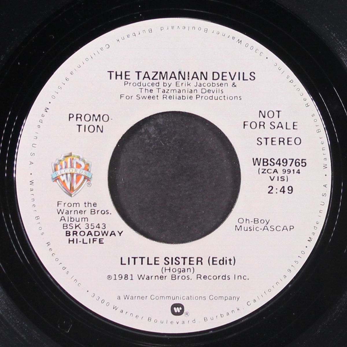 little sister / mono by TAZMANIAN DEVILS