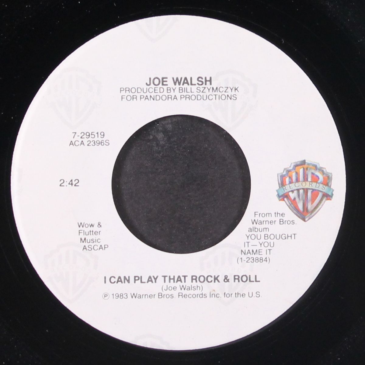 i can play that rock & roll / here we are now by JOE WALSH