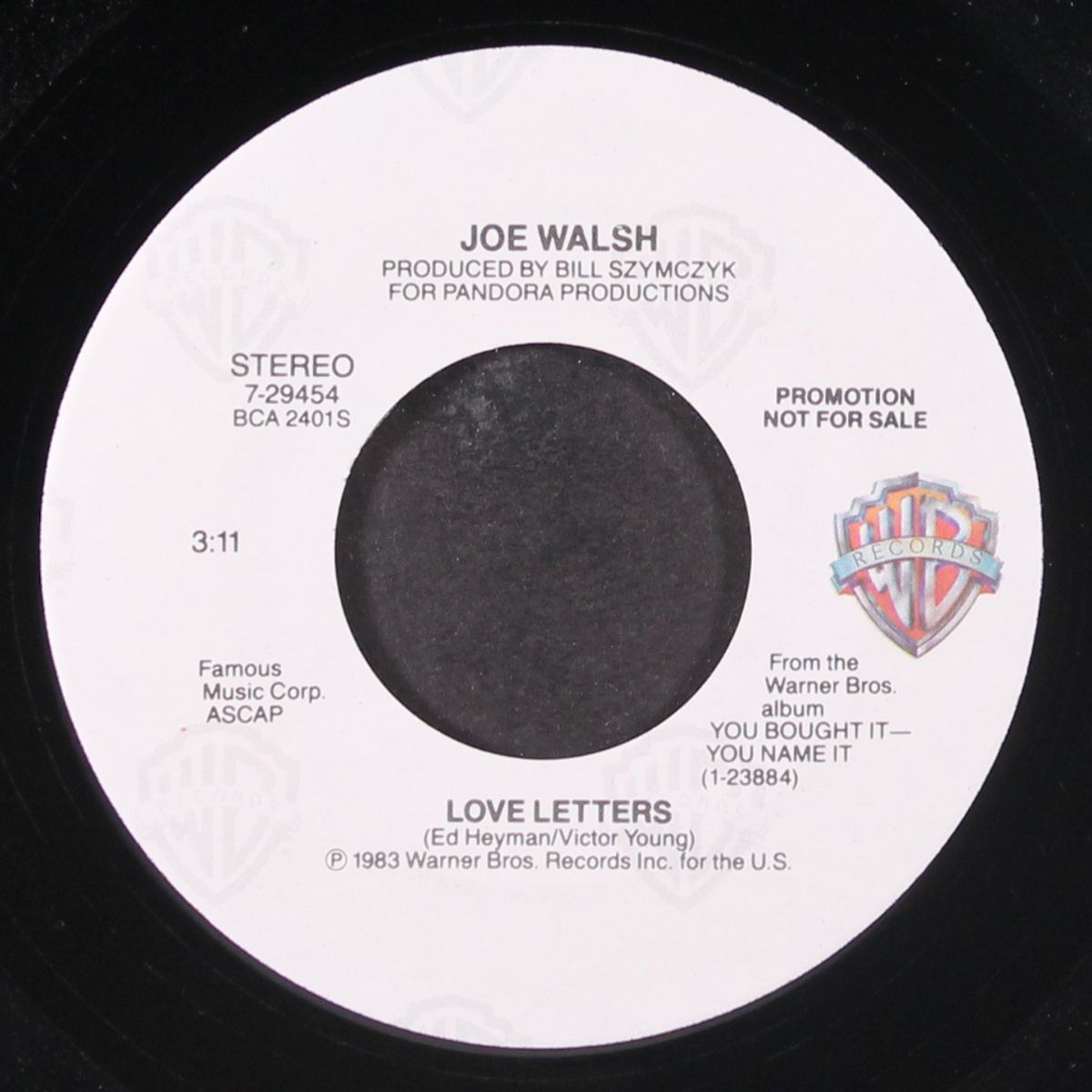 love letters / mono by JOE WALSH