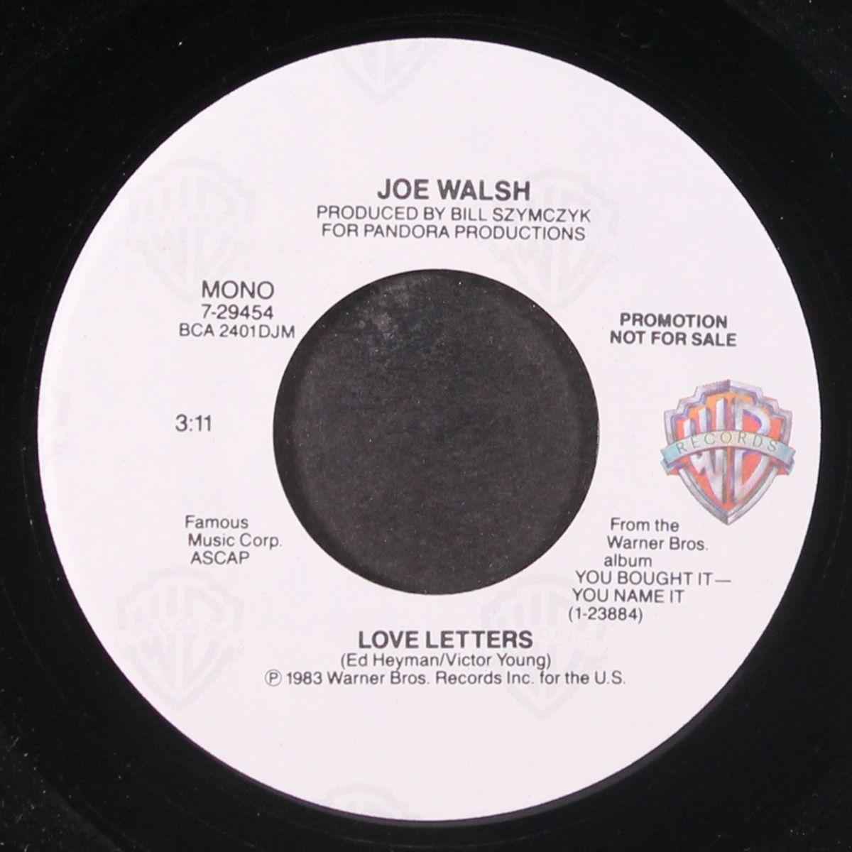 love letters / mono by JOE WALSH
