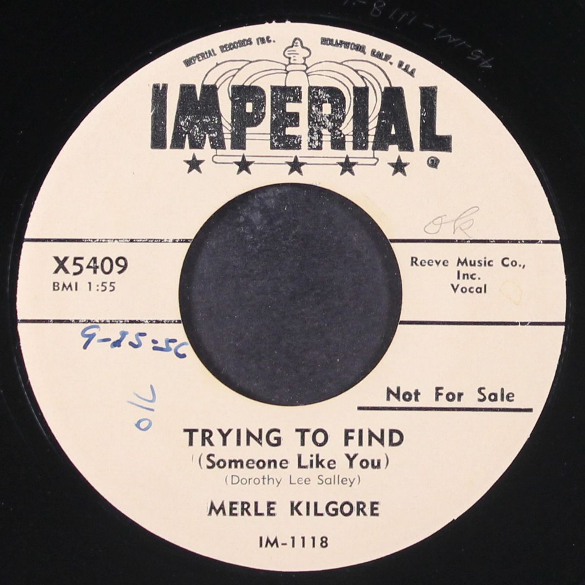 ernie / trying to find by MERLE KILGORE