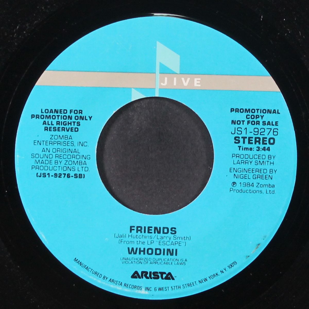 five minutes of funk / friends by WHODINI
