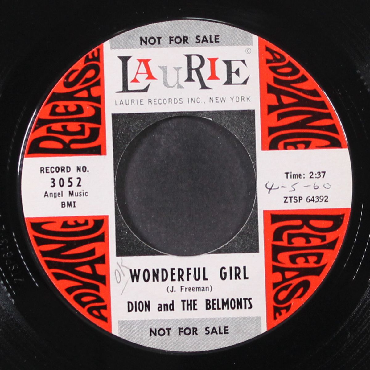when you wish upon a star / wonderful girl by DION & BELMONTS