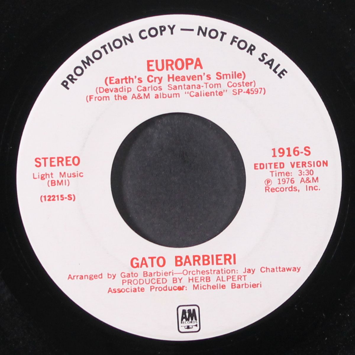 europa by GATO BARBIERI