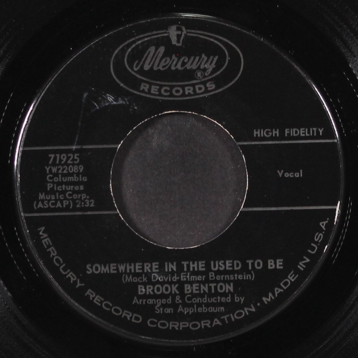walk on the wild side / somewhere in the used to be by BROOK BENTON