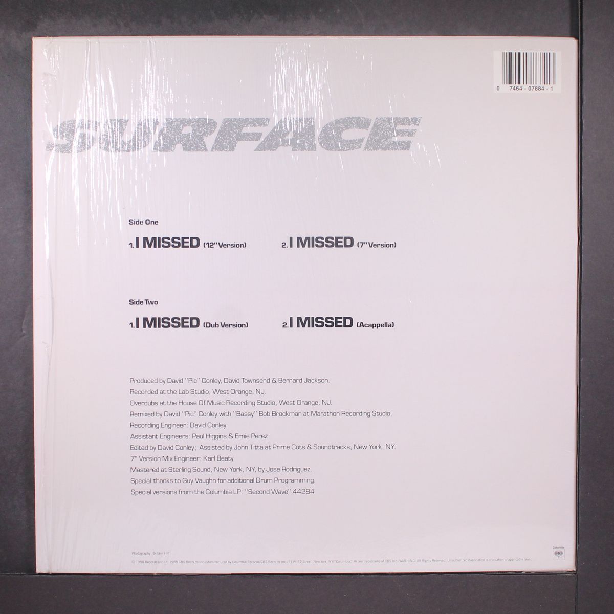 i missed by SURFACE