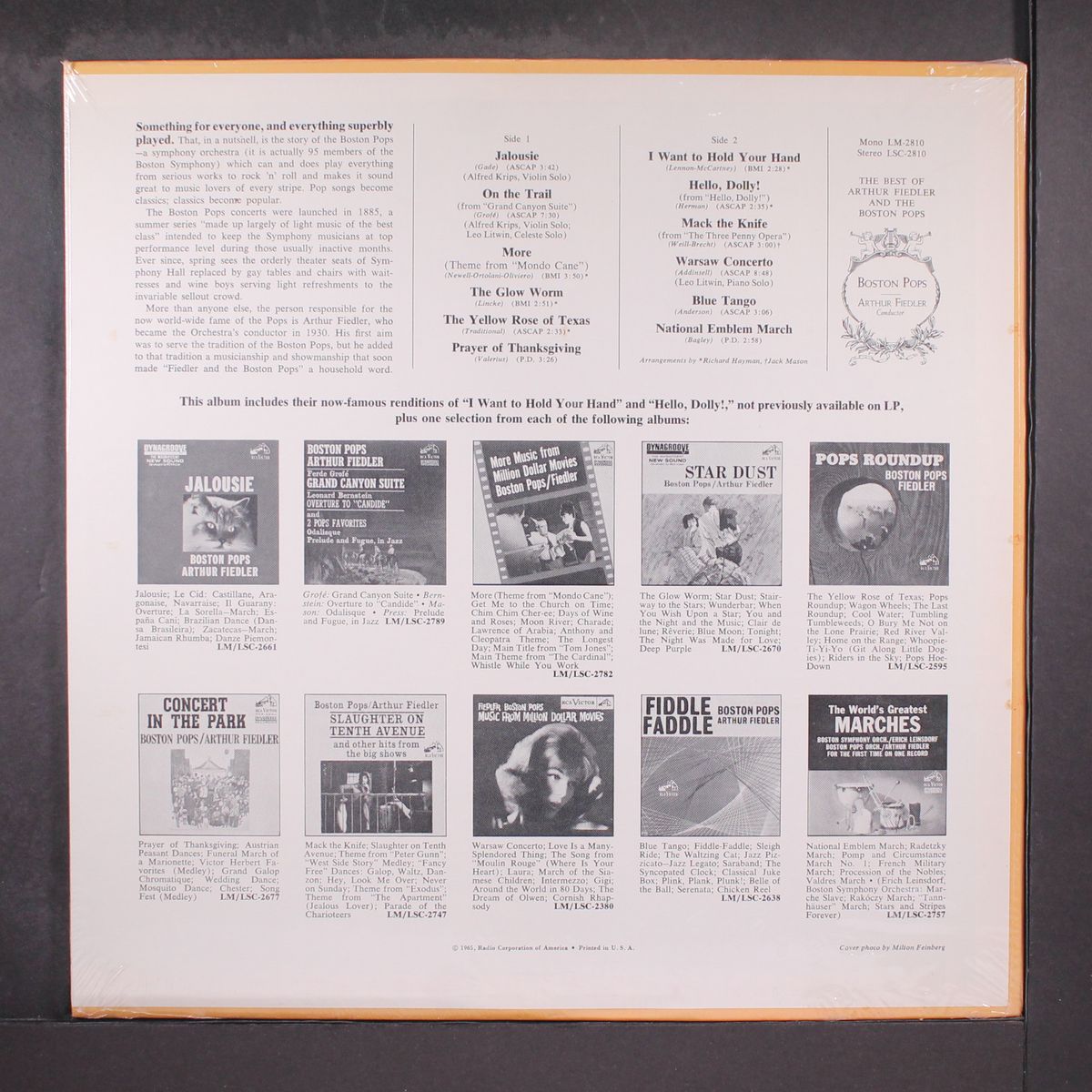 best of by ARTHUR FIEDLER & BOSTON POPS