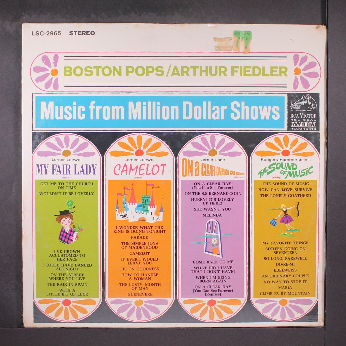 music from million dollar shows by ARTHUR FIEDLER & BOSTON POPS